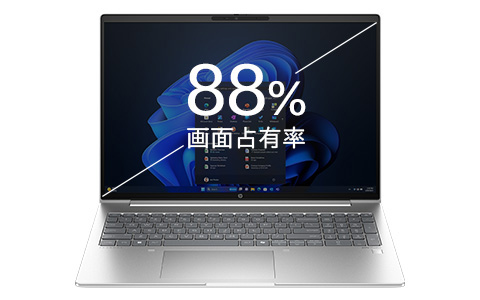 16インチ16：10アスペクト比