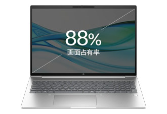 16インチ、16：10アスペクト比